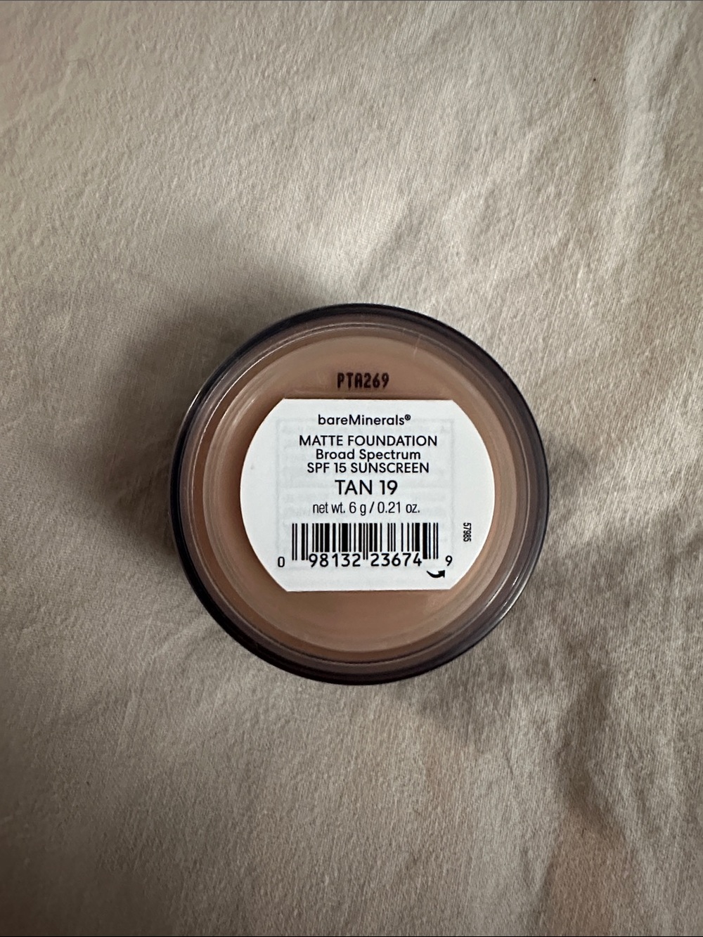 bareMinerals Matte Loose Powder Foundation Tan 19 6g